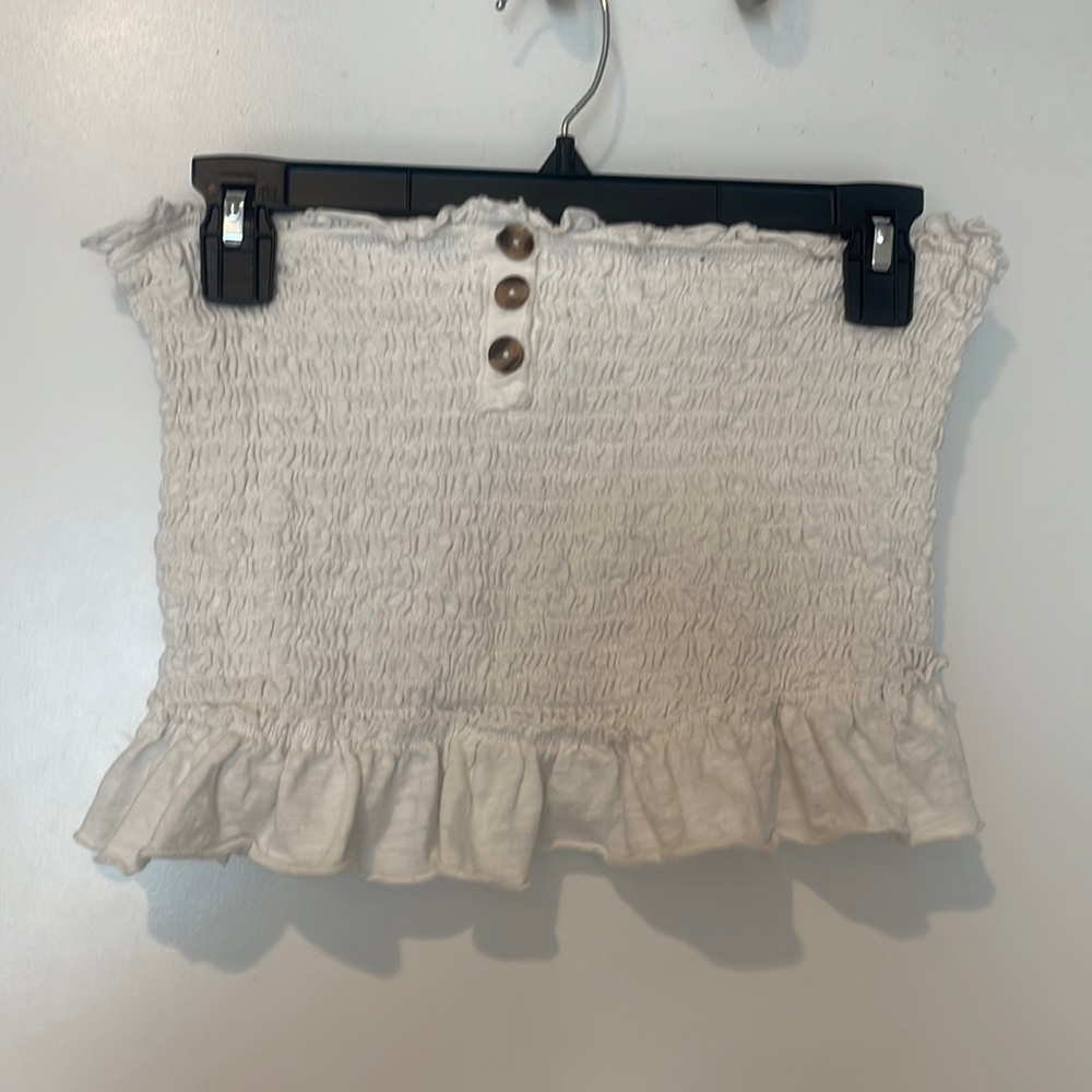 L Free People Tube Crop